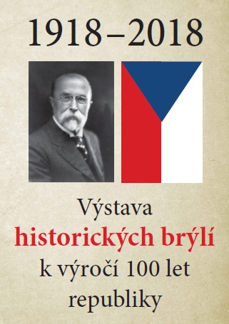 Výstava historických brýlí k výročí 100 let ČSR